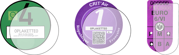 Selvklebende folier for Tyskland, Frankrike og Østerrike