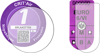 Selvklebende folier for Østerrike og Frankrike